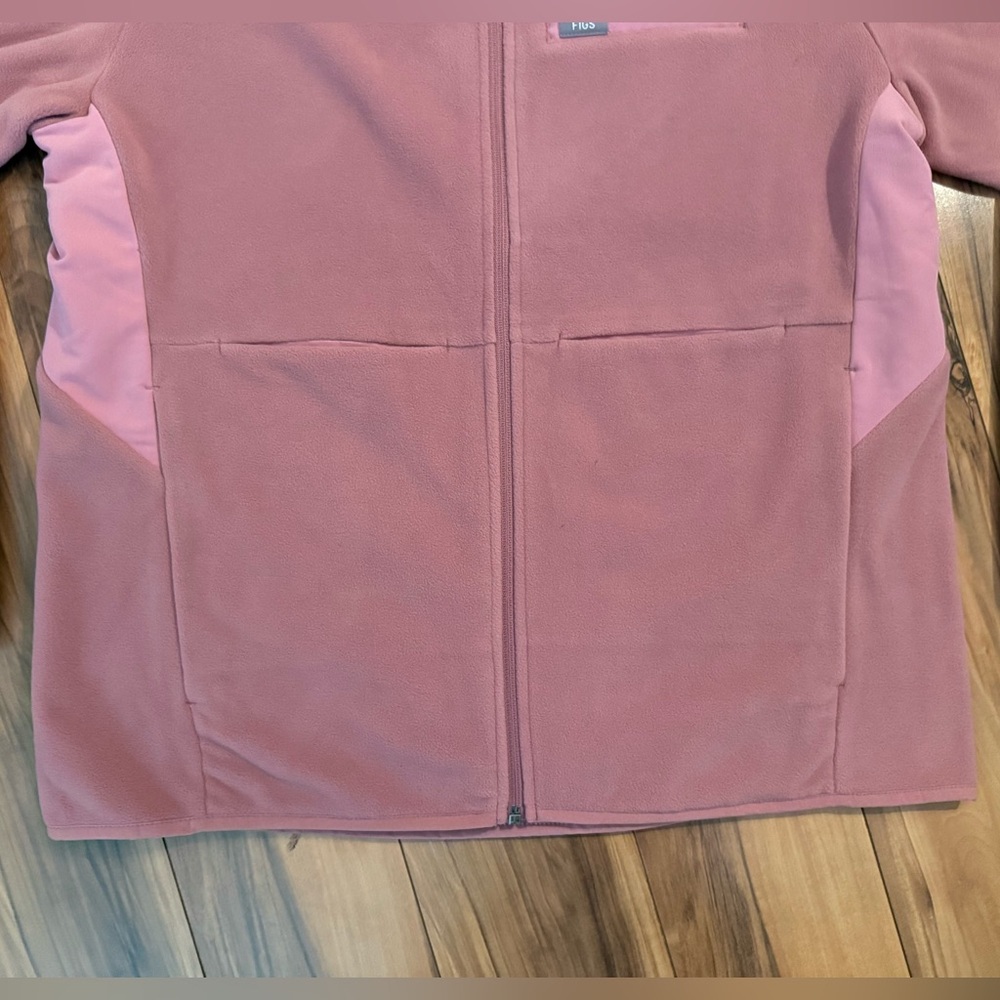 NWOT 🛍️⭐️ FIGS Primaloft Fleece Jacket Women’s XL Dusty Rose Pink - Picture 2 of 11